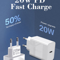 Buy Now: 10pcs Quick Charge 3.0 QC PD Chargers 20W USB Type C Fast Charger