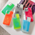 Buy Now: 44pcs Luminous Neon Sand Phone Case For iPhone 13 12 11 pro max X