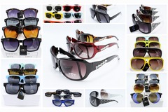 Liquidation & Wholesale Lot: 120 Pairs New Assorted Fashion Sunglasses