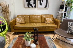 Individual Sellers: Leather Sofa