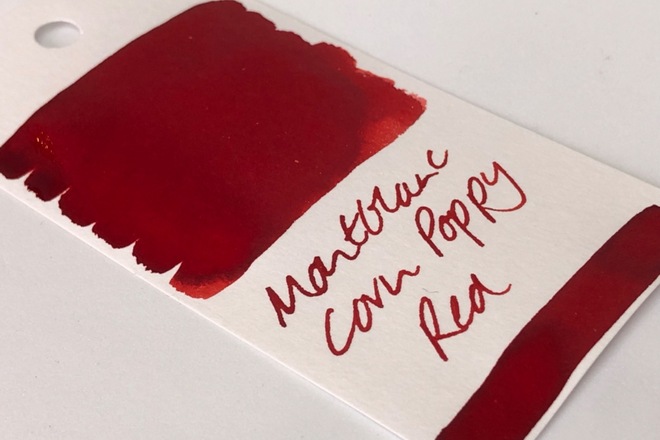 Montblanc poppy on sale red