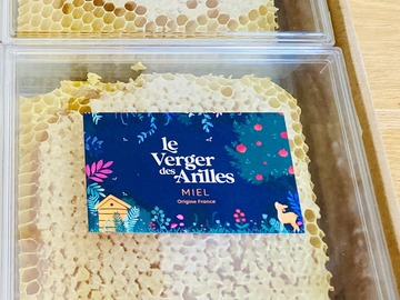 Les miels : Boîte de Miel en Rayon