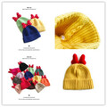 Comprar ahora: 20pcs cute knitted hat bow cartoon hoodie