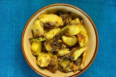 Selling with online payment: Sri Lankan Potato Stir-fry