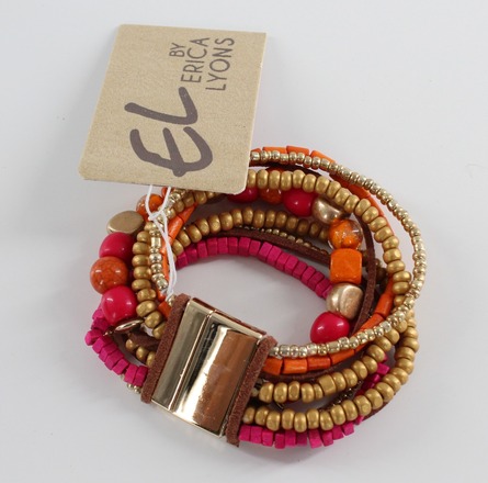 Dozen Erica Lyons Multi Strand Magnetic Clasp Bracelets $336 Valu