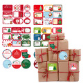 Comprar ahora: 900 Pcs/100 Sheets Christmas DIY Gift Tags Stickers