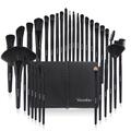 Buy Now: 160 Pieces Professional Black Makeup Brushes 