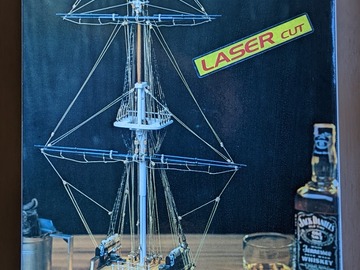 Selling with online payment: Mamoli USS Constitution Cross Section model kit (1:93)