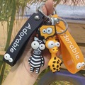 Comprar ahora: 30pcs funny eye stereo big-eyed zebra giraffe keychain