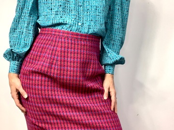 Selling: 90’s Tweed Suit Pencil Skirt