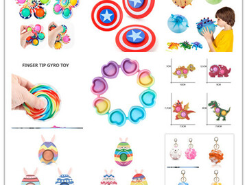 Buy Now: 88pcs children's finger bubble music decompression toy