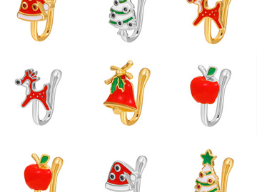 Buy Now: 60 Pieces Christmas Style U Shaped Nose Clip