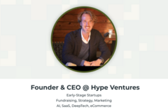 Paid mentorship: Early-stage Startups Investing, Fundraising, Pitching w/ Mathias