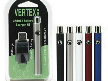 Post Now: Vertex 510 Thread 350mAH Variable Voltage Vape Battery