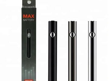  : Max Battery 510 Thread 380mAh Vape Pen Preheating Voltage Adjusta