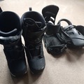 Winter sports: Burton bindings and soloman boots