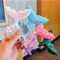 Buy Now: 100pcs cartoon mermaid tail hairpin sequined hair accessories