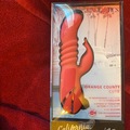 Selling: Calexotics Orange County Cutie thrusting clit vibrator