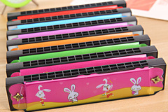 Buy Now: 70pcs double-row 16-hole harmonica musical instrument kids toys 
