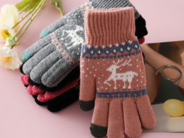 Buy Now: 30 Pairs Winter Warm Christmas Gloves – Assorted Style
