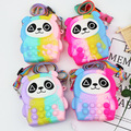 Buy Now: 24pcs macaroon red panda Bag Children's Diagonal Bag Coin Purse