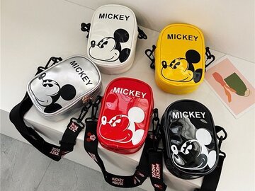 Buy Now: 20pcs Mickey fashion children's coin purse mini tide cool bag