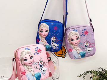 Buy Now: 23pcs cartoon children's messenger bag shoulder bag coin purse