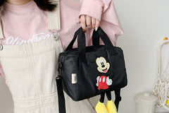 Comprar ahora: 12pcs cartoon Mickey shoulder bag bag Western slung cylinder bag