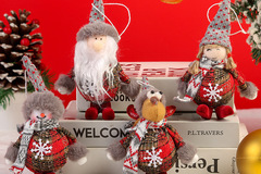 Buy Now: 50pcs Christmas pendant decorated Santa Claus doll