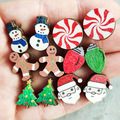 Comprar ahora: 40 Pairs of Wooden Christmas Santa Snowman Mixed Earrings