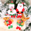 Buy Now: 100pcs Christmas fabric pendant doll Christmas tree pendant