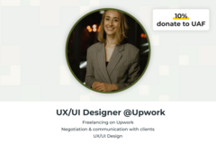 Paid mentorship: Upwork, selling the UX / UI design, communication with clients