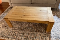 Selling: Brand New Solid Oak Coffee Table