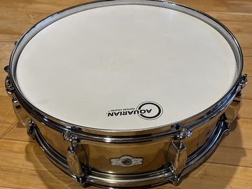Selling with online payment: Camco Tuxedo Lug Snare Chrome over Brass