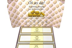 Selling: Combo Gift Pack of 3-Boxes Dog Macarons (3x Vanilla) 