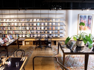 Book a table: Muse, work at this hybrid wineshop-restaurant-bookshop