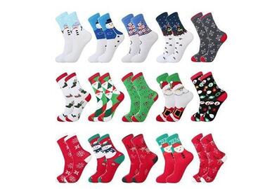 Buy Now: 30 Pairs of Christmas Cotton Knit Socks Funny Sailor Socks