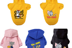 Comprar ahora: 25pcs cartoon pet coat kitten clothing dog cashmere sweater