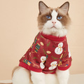 Buy Now: 30pcs Christmas Cartoon Pet Clothing Dog Cashmere Sweater