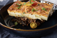 Selling with online payment: Moussaka for 2