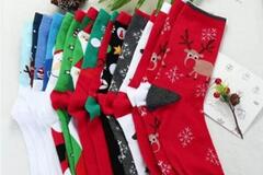Comprar ahora: 45 pairs of Christmas pure cotton knitted socks funny sailor sock