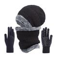 Comprar ahora: 5 Set /20pcs winter knitted hat scarf touch screen glove set