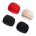 Buy Now: 16pcs winter warm peas headband knitted hat earmuffs