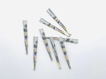  : Dollar Pre Rolled Cones Rolling Paper 8 Packs