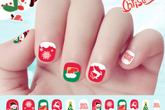 Buy Now: 50sets/1200pcs Christmas children nail-dressing wearable patch