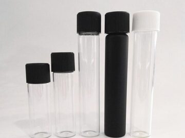  : Custom Pre Roll Packaging Glass Tubes with Child Resistant Cap