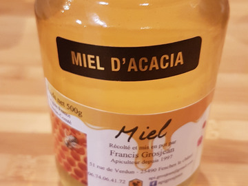 Les miels : miel acacia 