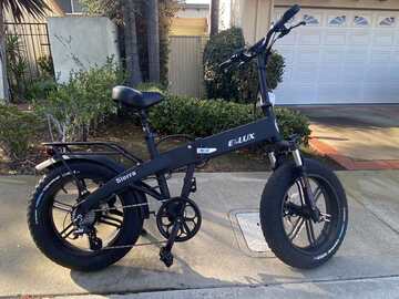 For Sale: E-Lux Sierra GT folding electric bike