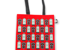  : ‘North Point’ Trams/Pawn print tote bag
