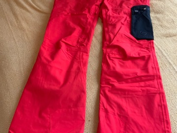 Selling with online payment: Red Mens Ski Pants Size Medium